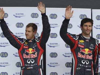 Sebastian Vettel a Mark