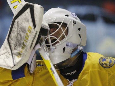 Švédsky brankár Victor Fasth