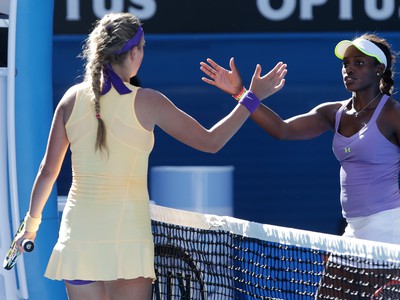 Viktoria Azarenková a Sloane Stephensová