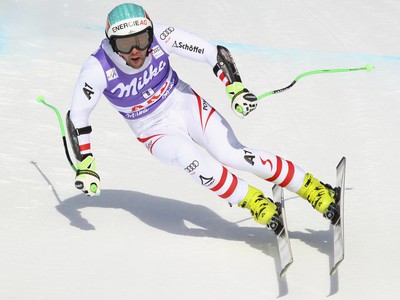 Rakúsky lyžiar Vincent Kriechmayr ovládol štvrtkový super G