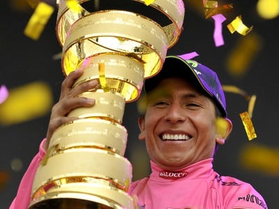 Nairo Quintana sa stal nedávno prvým kolumbijským víťazom Gira