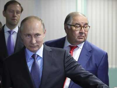 Vladimir Putin a Ališer Usmanov