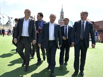 Prezident FIFA Gianni Infantino