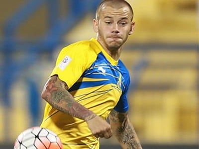 Vladimír Weiss vo farbách klubu Al-Gharafa