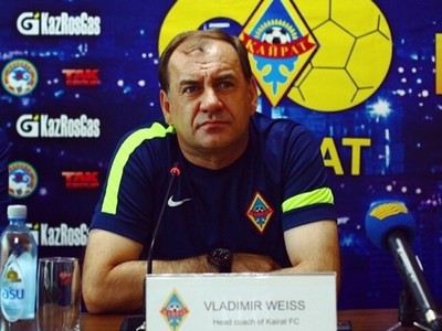 Vladimír Weiss momentálne pôsobí ako tréner v Kazachstane