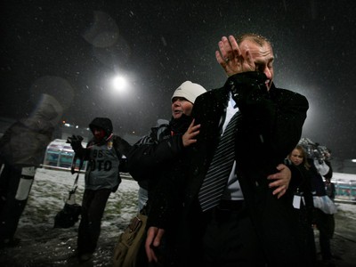 Vladimír Weiss st. po zápase s Poľskom