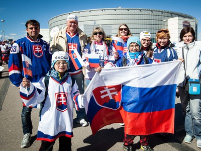 Slovenskí fanúšikovia v Helsinkách