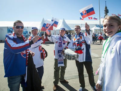 Slovenskí fanúšikovia v Helsinkách