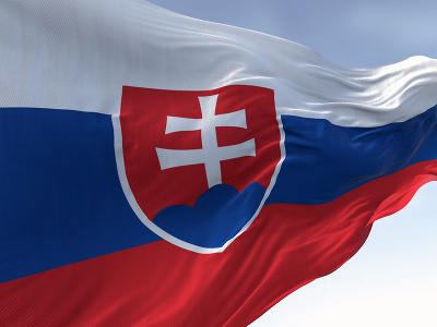 Ilustračná snímka slovenskej vlajky