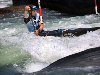 Na snímke nemecký reprezentant vo vodnom slalome Sideris Tasiadis