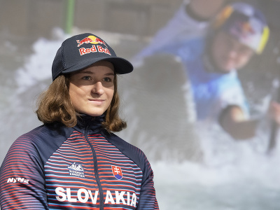 Na snímke slovenská reprezentantka vo vodnom slalome Zuzana Paňková 