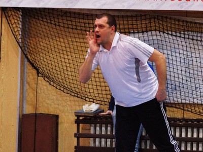 Jeden z trénerov Doprastavu Marek Rojko