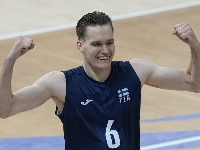 Petteri Tyynismaa sa teší z výhry