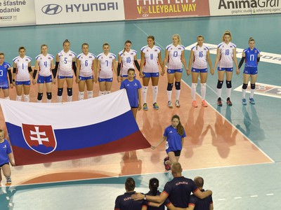 Slovenské volejbalistky pred zápasom s Fínskom