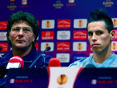 Walter Mazzarri a Marek