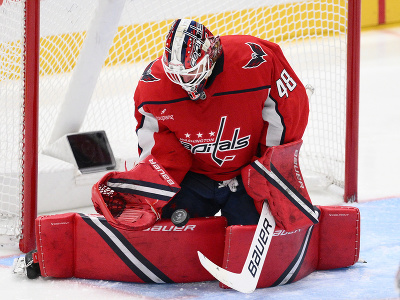 Logan Thompson, brankár Washingtonu Capitals