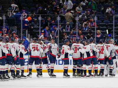 Washington Capitals po víťazstve 