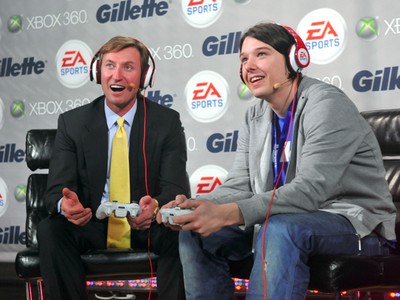 Wayne Gretzky a Viktor