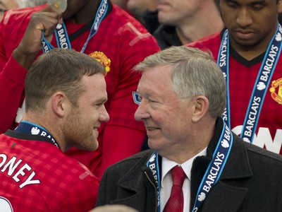 Wayne Rooney a Alex