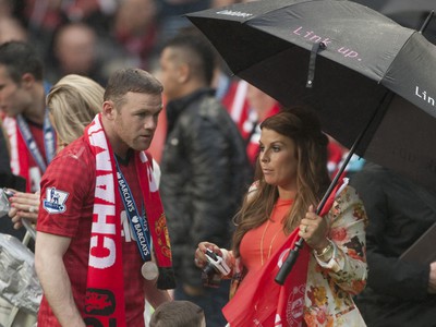Wayne Rooney s manželkou