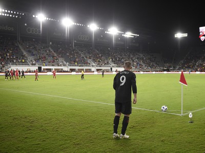 Wayne Rooney strelil svoj prvý gól v MLS