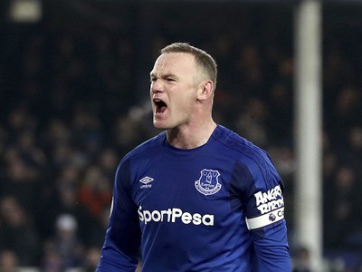 Wayne Rooney a jeho gólová radosť