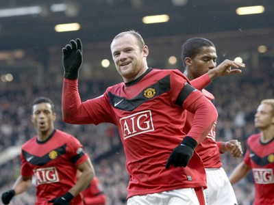 Wayne Rooney po strelenom góle