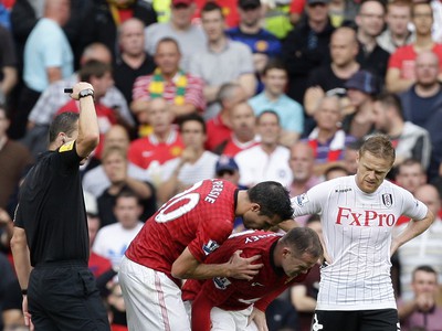 Zranený Wayne Rooney