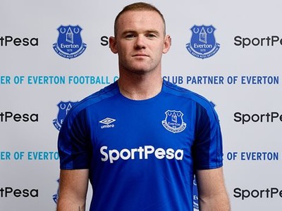 Wayne Rooney v drese Evertonu