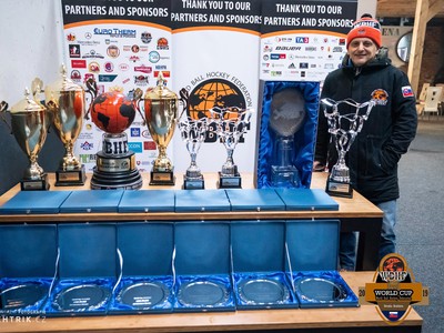 Jaroslav Melišek s trofejami