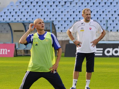 Duo Weissovcov na tréningu
