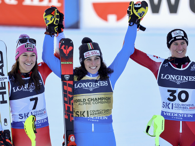 Talianska lyžiarka Federica Brignoneová získala zlato v kombinácii