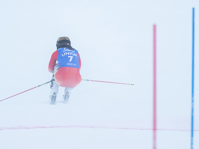 Na snímke švajčiarska lyžiarka Wendy Holdenerová