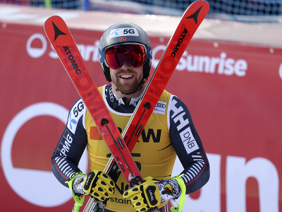 Nórsky lyžiar Aleksander Aamodt Kilde ovládol super-G vo Wengene