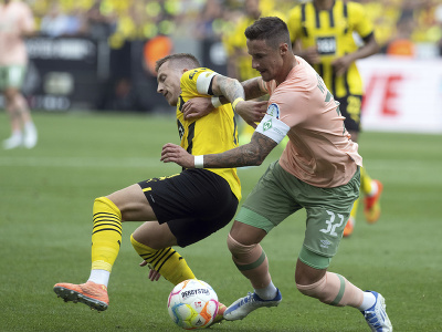 Momentka zo zápasu Borussia Dortmund - Werder Brémy