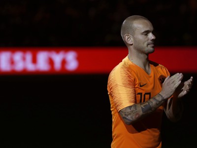 Bývalý holandský futbalový reprezentant Wesley Sneijder