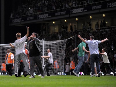 Výtržnosti fanúšikov pri zápase West Ham a Milwall, 25.8.2009