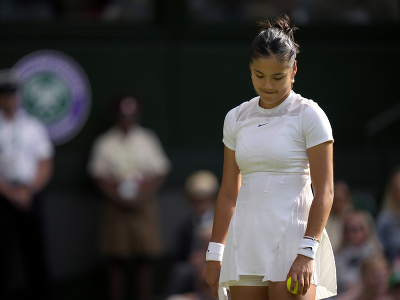 Emma Raducanuová na Wimbledone