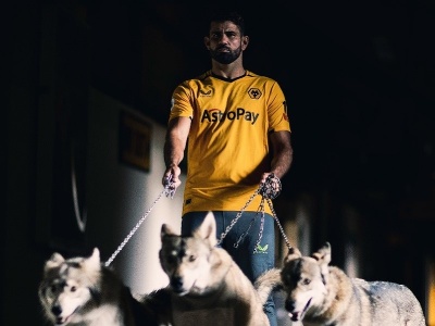 Diego Costa v drese Wolves