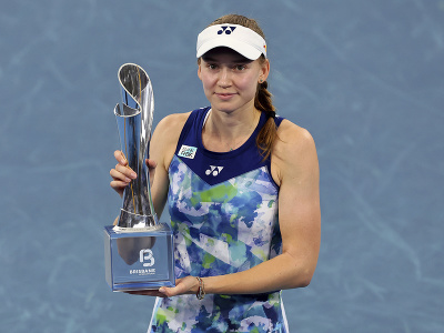 Kazašská tenistka Jelena Rybakinová sa stala víťazkou turnaja WTA v austrálskom Brisbane