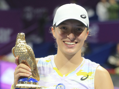 Poľská tenistka Iga Swiateková zvíťazila na turnaji WTA v katarskej Dauhe