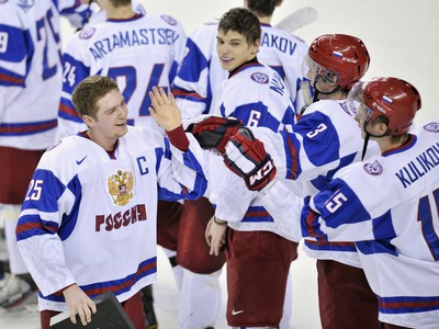 YevgenI Kuznetsov sa raduje