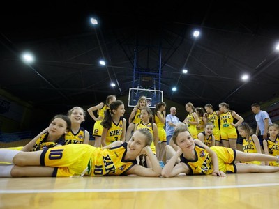 Mladé basketbalistky z Košíc