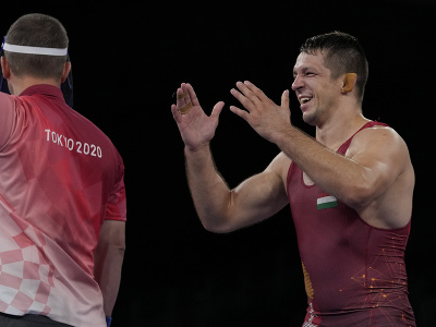 Maďarský zápasník Tamás Lőrincz vybojoval na OH 2020 v Tokiu zlatú medailu v grécko-rímskom štýle do 77 kg