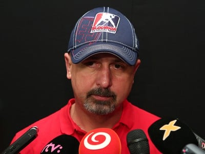 Tréner slovenskej reprezentácie v hokeji Zdeno Cíger