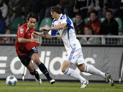 Zdeno Štrba a Jorge Valdivia