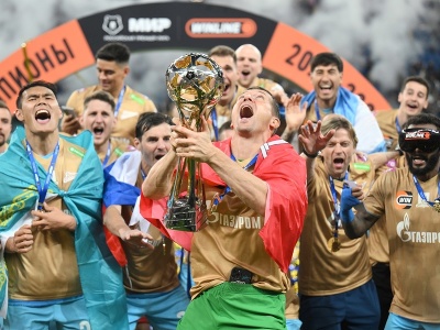 Futbalisti ruského Zenit Petrohrad