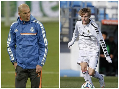 Zinedine Zidane a Martin