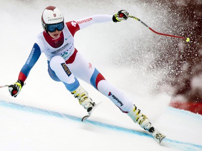 Švajčiarska lyžiarka Corinne Suterová