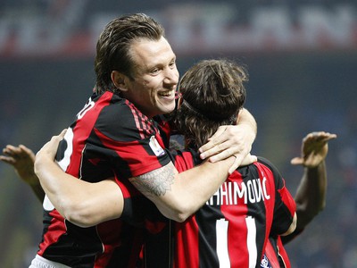 Ibrahimovič a Cassano
